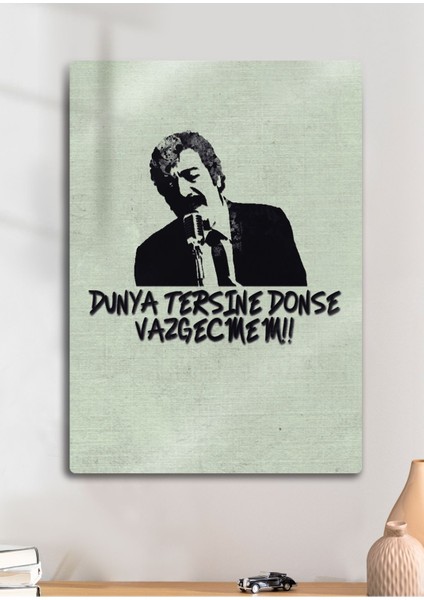 Müslüm Gürses, Baba - Dekoratif Metal Tablo