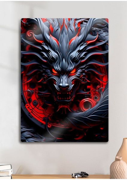 Aslan Lion - Metal Duvar Tablosu