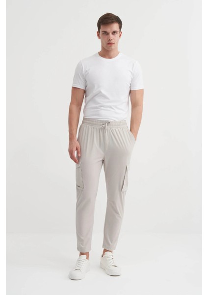 Jogger Bej Erkek Pantolon 6 modelleri