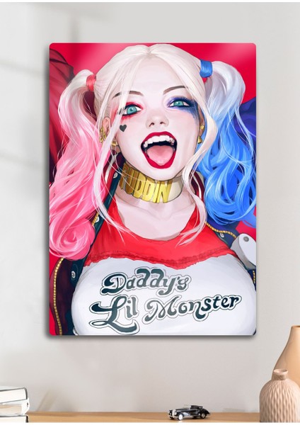 Harley Quinn, Suicide Squad - Metal Baskı Parlak Tablo
