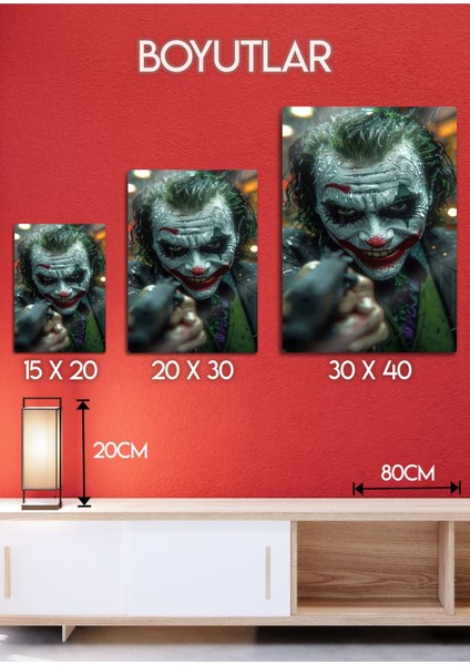 Metal Baskı Duvar Tablosu - Joker fırsatları
