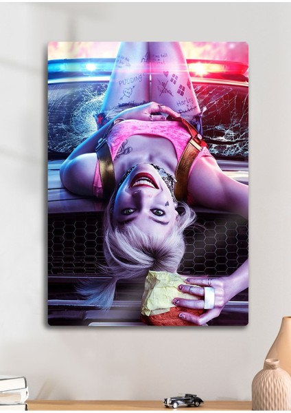 Harley Quinn, Suicide Squad - Metal Baskı Parlak Tablo