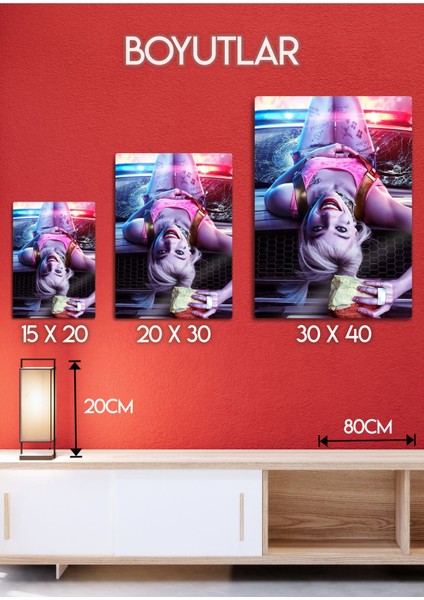 Harley Quinn, Suicide Squad - Metal Baskı Parlak Tablo fırsatları