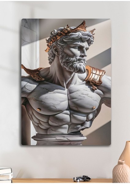 Mitolojik Heykel Yunan Roma Sanatsal - Metal Tablo