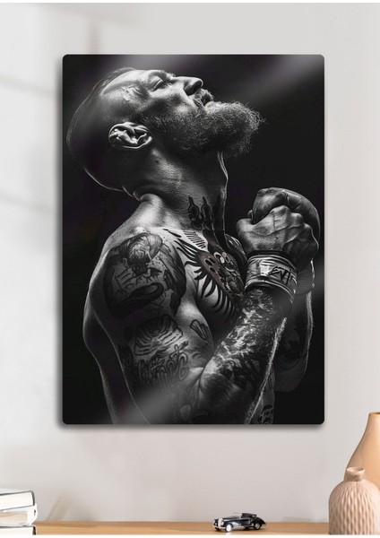 Conor Mcgregor Ufc - Parlak Metal Baskı Tablo
