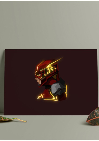 Metal Baskı Duvar Tablosu - The Flash fiyatları