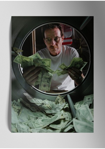 Breaking Bad - Metal Baskı Duvar Tablosu - Walter White
