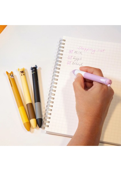 Dog & Cat Multi Renkli Tükenmez Kalem modelleri