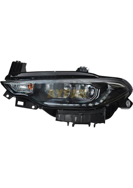 Far Motorlu Sağ Krom Çitali - LED Drl Park Fiat Egea 16-20 Nrmsa