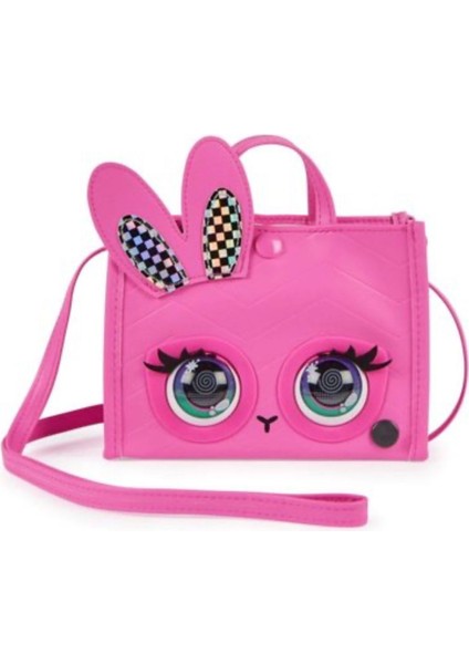 Luxury CLZ193 Nessiworld Purse Pets Holly Hops Bunny Göz Kırpan Interaktif Çanta 1 Adet