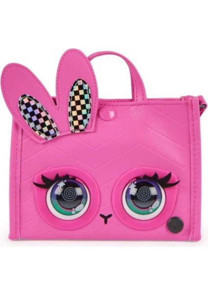 Luxury CLZ193 Nessiworld Purse Pets Holly Hops Bunny Göz Kırpan Interaktif Çanta 1 Adet