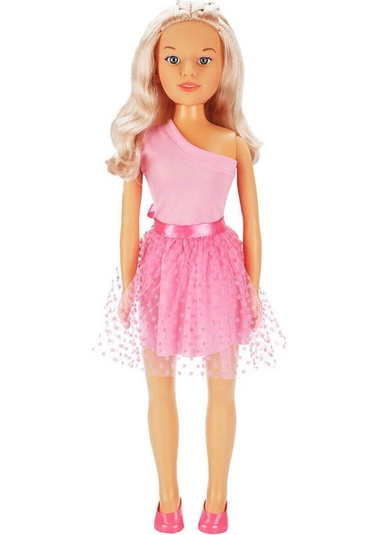 Yürüyüş Arkadaşım Clara Party 80 cm - Pembe Elbiseli 1 Adet