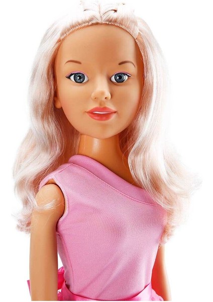 Yürüyüş Arkadaşım Clara Party 80 cm - Pembe Elbiseli 1 Adet