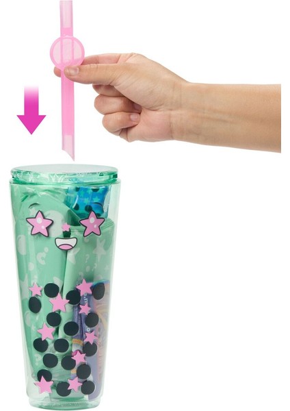 Pop Reveal Barbie Boba Serisi - Green Tea | HTJ21 1 Adet fiyatları