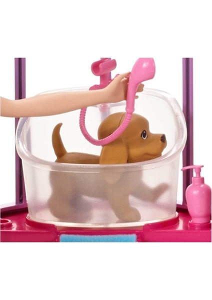 Luxury ve Hayvancıkları Veteriner Oyun Merkezi Barbi Pet Care Canter Oyuncakları Eğitici Set 1 Adet