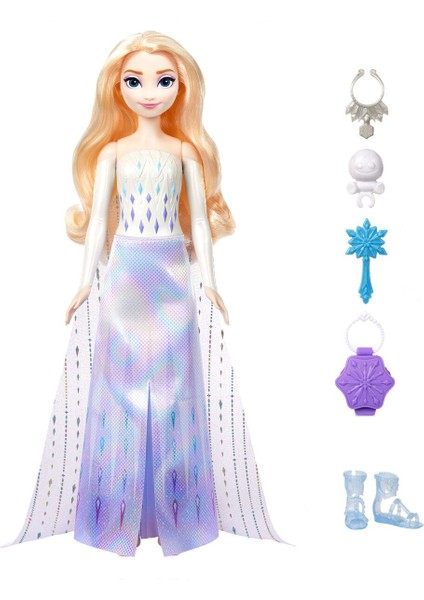 Luxury Fashion Dolls Elsa Spin & Reveal 1 Adet fiyatları