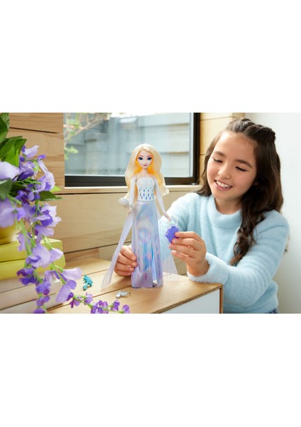 Luxury Fashion Dolls Elsa Spin & Reveal 1 Adet modelleri