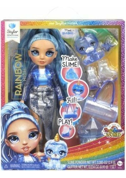 Luxury Rainbow High Skyler Parlak Slime 120216 Ank 1 Adet