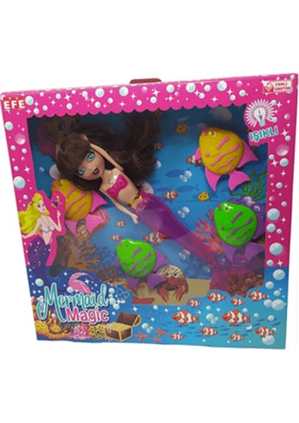 Luxury Efe Mermaid Magic Işıklı Deniz Kızı 1 Adet