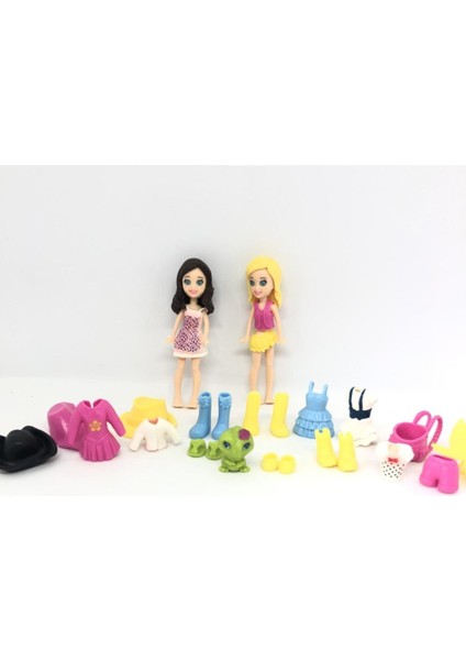 Luxury Polly Pocket Büyük Moda Seti 1 Adet