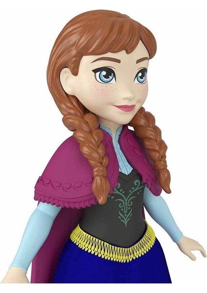 Luxury Disney Karlar Ülkesi Elsa ve Anna Mini Bebekler HLW97 - Anna Pembe Pelerinli 1 Adet fırsatları