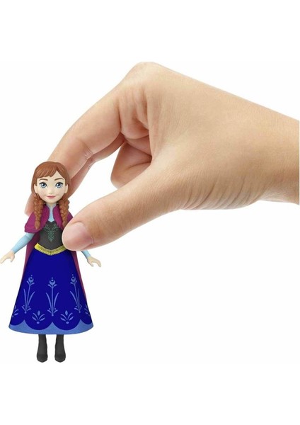 Luxury Disney Karlar Ülkesi Elsa ve Anna Mini Bebekler HLW97 - Anna Pembe Pelerinli 1 Adet indirimleri