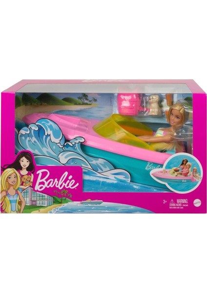 Luxury GRG30 Barbie® ve Teknesi Oyun Seti 1 Adet