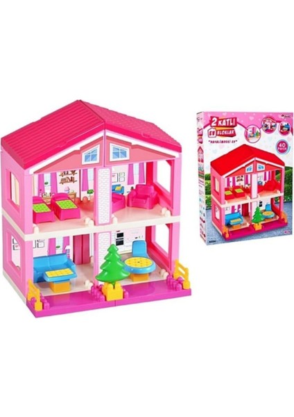 Luxury Oyuncak 2 Katlı Ev Bloklar 38 Parça LEGO 03234 1 Adet