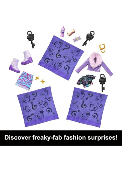 Luxury Gizemli Arkadaşlar Clawdeen Wolf HKY61 1 Adet