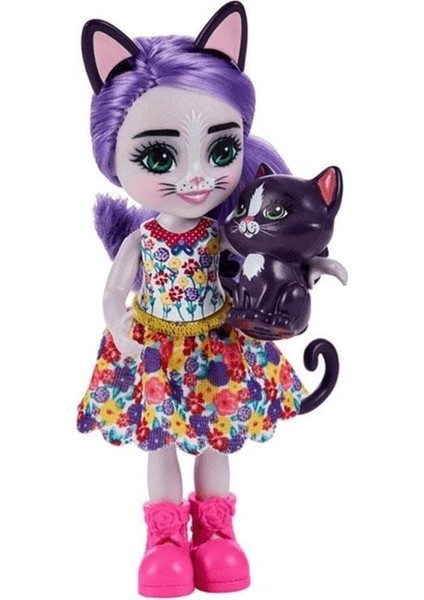 Luxury Minik Kız Kardeşler ve Dostları Cabery Cat HCF97-HCF98 1 Adet