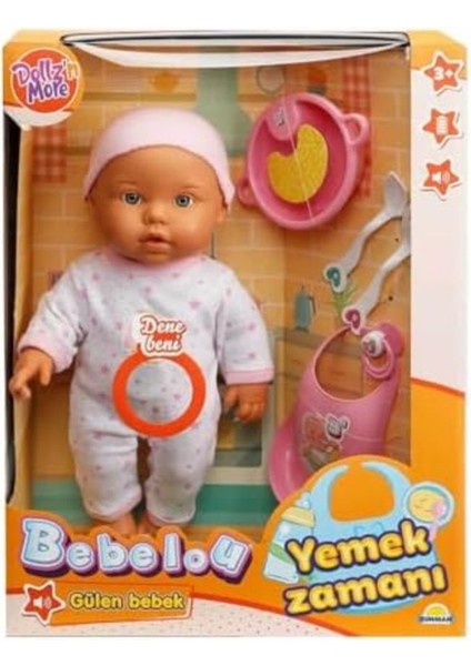 Luxury Derik Bebelou Yemek Zamanı Gelen Bebek 35CM, Renkli Yeni 1122015 1 Adet fiyatları