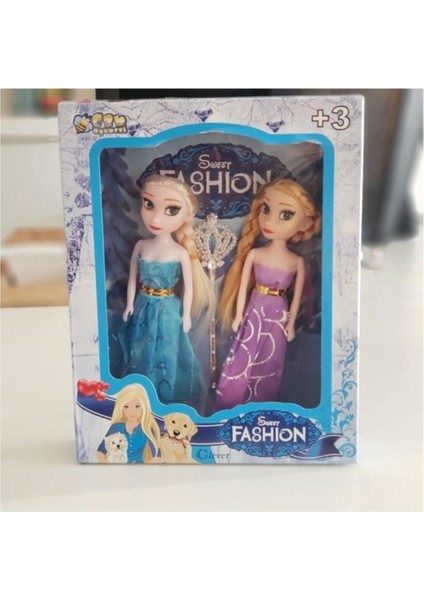 Luxury Karlar Ülkesi Frozen Ikili Bebek Seti 15 Cm. 1 Adet