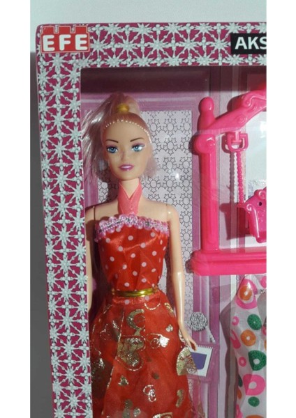 Luxury Aksesuarlı Oyuncak Bebek 1 Adet