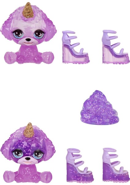 Luxury Rainbow High Violet - Parlak Slime ve Evcil Hayvan Serisi Bebeği 1 Adet