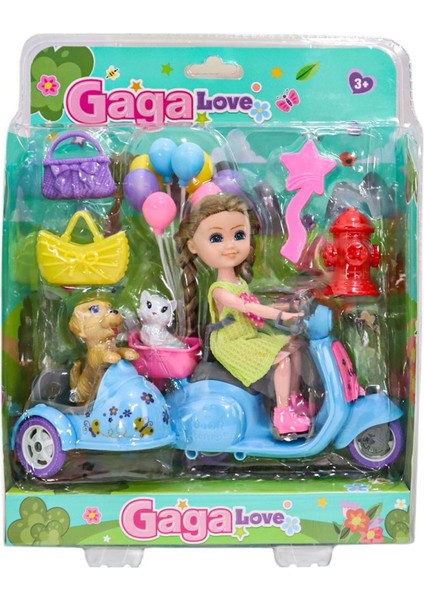 Luxury Gaga Love Hayvanlarıyla Motosiklet Gezisi 1 Adet