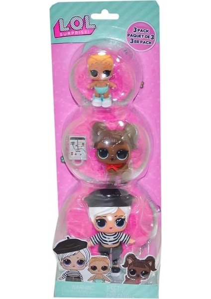 Luxury L.o.l. Surprise Tots Bebeği - Hayvanlar Beatnik Babe Darling Doggie Lil Kicks 987888 1 Adet