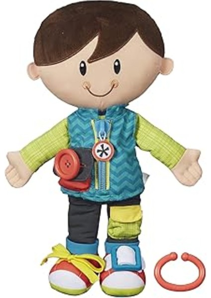 Luxury Playskool Klasik Giydirme Eğlenceli Arkadaşlar (Erkek), Etkinlik Peluş Bebek 2 Yaş ve Üstü Çocuklar 1 Adet