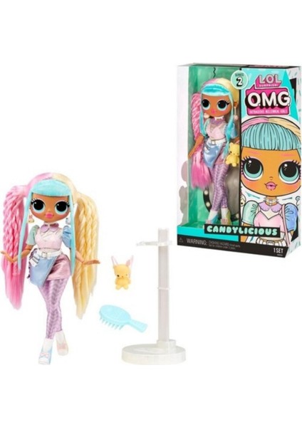 Luxury L.o.l. Surprise O.m.g Çok Gizli Bebekler Seri 2- Candylicious 1 Adet