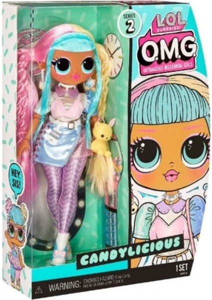 Luxury L.o.l. Surprise O.m.g Çok Gizli Bebekler Seri 2- Candylicious 1 Adet