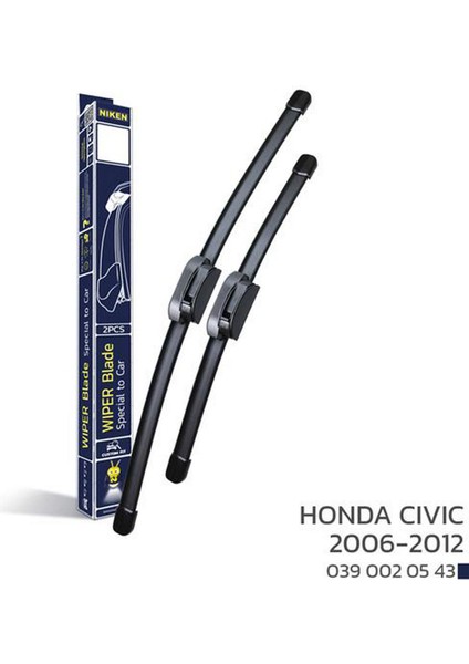 Honda Civic 2006-2012 Araca Özel Silecek Nrmsa