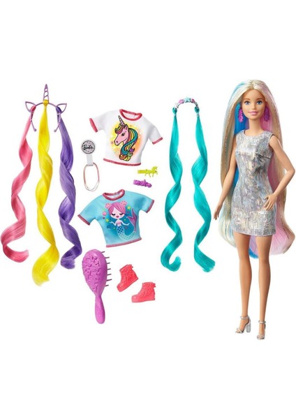 Mattel Sonsuz Saç Eğlencesi Bebeği GHN04 % 100 Orjınal Lısanslı 1 Adet