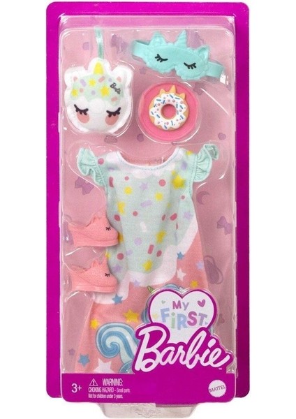 HMM55 My First Barbie - Ilk Barbie Bebeğim Kıyafet Koleksiyonu 1 Adet