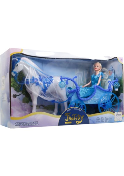 Luxury Prenses Sofia Bebek ve At Arabası 1 Adet