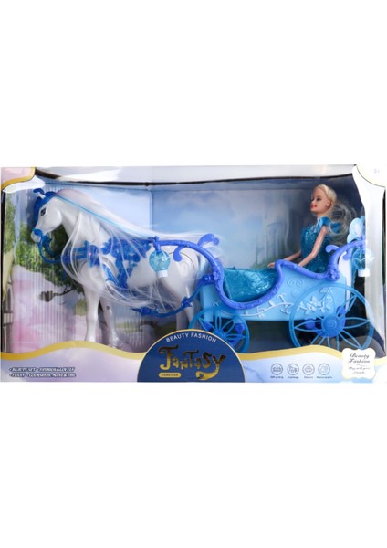 Luxury Prenses Sofia Bebek ve At Arabası 1 Adet