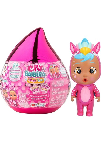 Cry Babies Ağlayan Bebekler Pembe Seri 1 Adet