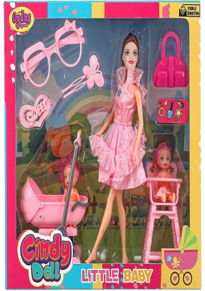 Luxury Oydaş 02456 Cindy Doll Bebek Seti Oyck 1 Adet