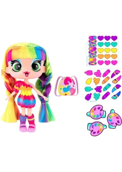 Luxury Girlz Moda Bebek ve Oyun Seti 15 cm 3+ 1 Adet