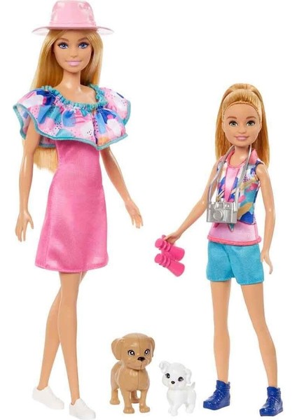 & Stacie To The Rescue Barbie ve Stacie Kız Kardeşler Ikili Set | HRM09 1 Adet