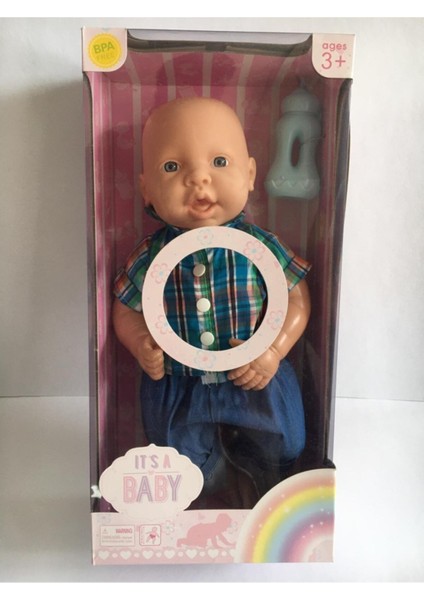 Luxury Mavi Lale Oyuncak Bebek 1 Adet