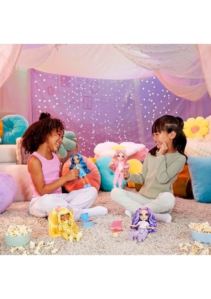 Luxury Yiltershop Rainbow High Jr. High Pijama Partisi Bebeği - Bella, Oyuncak Yticretx 1030188 1 Adet